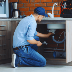 plumber-working-on-vanity-sink