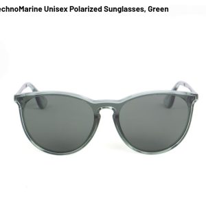 TechnoMarine Unisex Polarized Sunglasses, Green