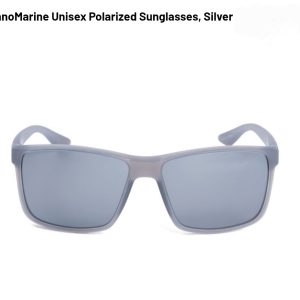 TechnoMarine Unisex Polarized Sunglasses, Silver